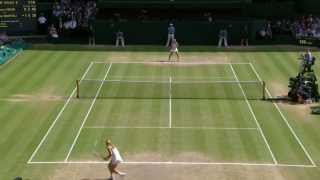 Marion Bartoli wins Wimbledon 2013 Highlights v Sabine Lisicki [upl. by Eigroeg]