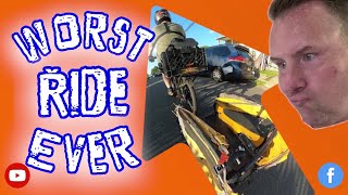 Motorized Bike Gone Wrong My Epic Failed Success [upl. by Eanom408]