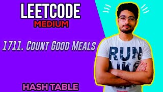 1711 Count Good Meals  LEETCODE MEDIUM  HASH MAPS [upl. by Eseenaj]