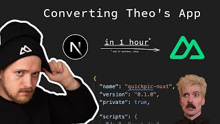 🤯 I MIGRATED a Nextjs application to Nuxtjs in 1 HOUR [upl. by Porush]