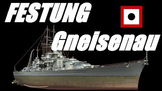 WOWS Gneisenau World of Warships worldofwarships wows premium replay [upl. by Ilsa]