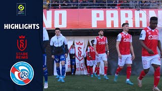 STADE DE REIMS  RC STRASBOURG ALSACE 1  1  Highlights  SdR  RCSA  20212022 [upl. by Julis464]