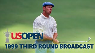 1999 US Open Round 3 Payne Stewart Separates from the Pack at Pinehurst No 2  Full Broadcast [upl. by Hazem994]