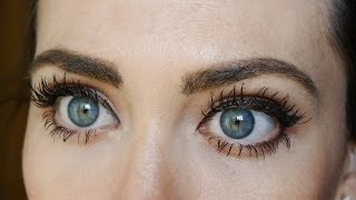 Como hacer tus pestañas 4 veces más largas y gruesas How to get MASSIVE eyelashes [upl. by Anileve]