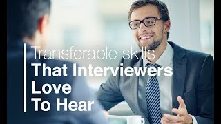 4 Transferable Skills to Highlight at Your Next Job Interview [upl. by Adnam864]