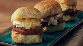 Recipe Hawaiian Style Breakfast Sausage Sliders [upl. by Seta231]