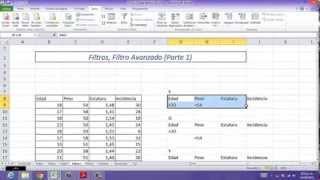 S1T10P2 Excel Filtros Autofiltro y Filtro Avanzado [upl. by Akla]