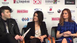 ESCKAZ in Moscow Russian Eurovision party press conference Part 3 [upl. by Nanerb]