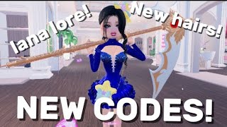 ALL 3 New Codes In Dress to impress UPDATE LANAS GONE [upl. by Slaughter]