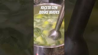 Receta con Judías Verdes en 1 minuto 🤤 ¡SUPER FÁCIL [upl. by Erialcyram]