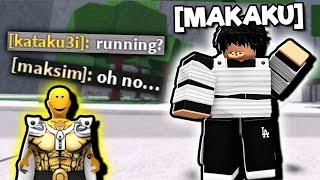 I Used the MAKAKU COMBO on EVERY TOXIC Player in Roblox The Strongest Battlegrounds [upl. by Acirred]