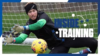 Goalkeeper WarmUp  Brightons Inside Training 🧤 [upl. by Ragde918]