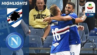 Sampdoria 30 Napoli  La Sampdoria ribalta i pronostici e guadagna tre punti  Serie A [upl. by Lorn]