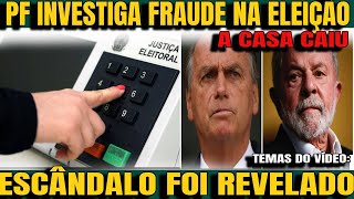 5 Urgentíssimo PF E JUSTIÇA INVESTIGA FRAUDE NAS ELEIÇÕES TRANSFERÊNCIA EM MASSA DE ELEITORES A [upl. by Ayrotal]