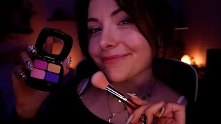 ASMR  Ton amie bavarde te maquille avant ta soirée [upl. by Mattland]