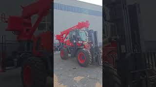 Jining offroad forklift crane manufacturer Jining offroad forklift manufacturer forklift crane [upl. by Modesta]