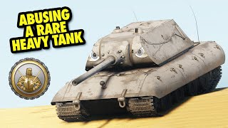 TANKING SHOTS to get a NUKE  E100 and Maus in War Thunder [upl. by Chiang]