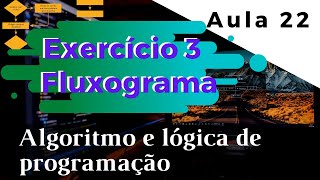 Convertendo valor em real para dólar com fluxograma  Algoritmos e Lógica de Programação  Aula 22 [upl. by Cecilla594]