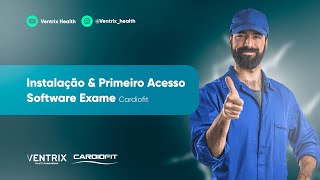 Instalação amp Primeiro Acesso  Software Exame  Cardiofit [upl. by Clute]