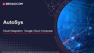 AutoSys Cloud Integration with Google Cloud Composer [upl. by Gruchot29]