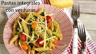 PASTAS INTEGRALES CON VERDURAS [upl. by Antonio]