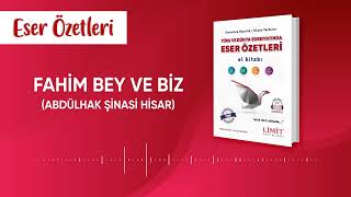 Fahim Bey ve Biz Abdülhak Şinasi Hisar [upl. by Renelle]