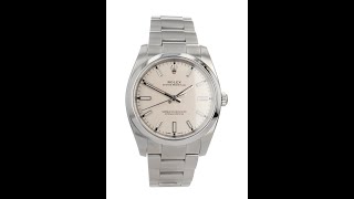 Rolex Oyster Perpetual Pre Owned Watch Ref 114200 [upl. by Rimaa]