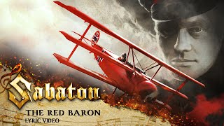 SABATON  The Red Baron Official Lyric Video [upl. by Rudelson]