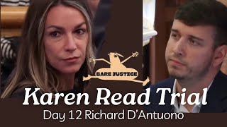 🍻Ricky DAntuono Full Testimony Karen Read Trial Day 12 [upl. by Lynad]