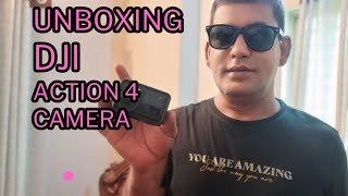 UNBOXING DJI OSMO ACTION 4 STANDARD COMBO IN BANGLA  JALIL Lifes Vlog 2024 [upl. by Nylissej]