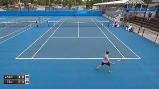 TAI SACH V NAOKI TAJIMA  M25 TRARALGON last games [upl. by Hanej]