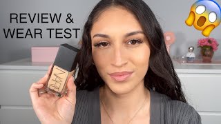 NEW NARS LIGHT REFLECTING ADVANCED SKINCARE FOUNDATION REVIEW AND WEAR TEST  Sandy Carina [upl. by Cohbath233]