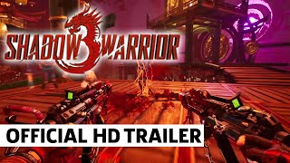 Shadow Warrior Gameplay Trailer 2  Devolver Digital E3 2021 [upl. by Artemas]