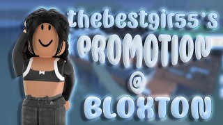 thebestgir55s Promotion  Bloxton Roblox [upl. by Theone]