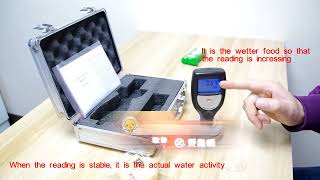 Water Activity Meter  Agaram India [upl. by Atlante]