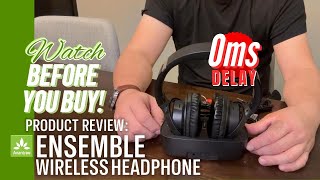 Introducing Avantree Ensemble Wireless Headphone No Delay Sound Reception With Bluetooth And Dock [upl. by Nylia]