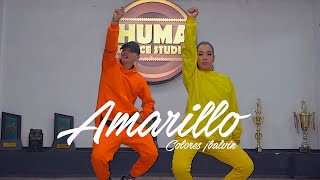 J BALVIN  AMARILLO  Coreografía kaphar [upl. by Octavia]