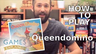 How to play Queendomino  Games Explained [upl. by Zobias]