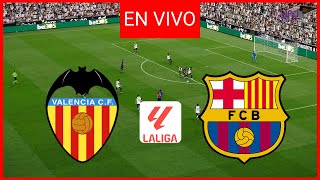 🔴EN VIVO VALENCIA vs BARCELONA I LALIGA 2024 I PARTIDO COMPLETO EFOOTBALL PES 21 [upl. by Gonzales944]