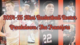 Illini Basketball 202425 Roster Breakdown Part I The Transfers [upl. by Sparky]