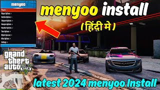 How To Install MENYOO TRAINER In GTA 5LATEST VERSION 2024  Menyoo Mod Gta 5 [upl. by Nehtan]