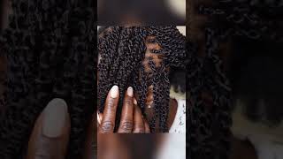 How To Crochet Mini Twist 4C Hair  Eayonhair [upl. by Sandon]