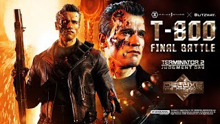 Prime 1 Studio  DOCUMENTARY  Terminator 2 13 Scale Series [upl. by Ramyar]