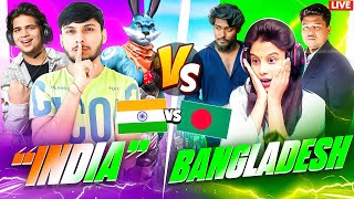 NG 🇮🇳 vs NL XT NG BD amp V BADGE YOUTUBERS 🇧🇩🥵🤯  INDIA VS BD 4 VS 4 nonstopgaming free fire live [upl. by Marney992]