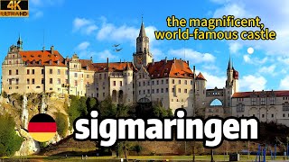 Sigmaringen  Lively  Exciting  Inviting  the magnificent worldfamous castle  4K 🚶 [upl. by Carlile]