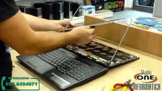 Acer Extensa 5235  Sostituzione LCD Repair  Studio One Informatica FIRENZE [upl. by Tireb337]