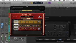 TRILIAN Slap Bass Test01 [upl. by Tally]