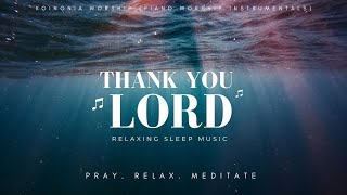 THANK YOU LORD  Prayer amp Meditation Music with Bible Scriptures thanksgiving worship gratitude [upl. by Creamer]