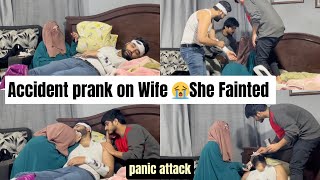 Accident prank on Wife Gone Extremely emotional amp Wrong 😭🥹​⁠SulyamWorld [upl. by Jennilee]