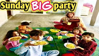 bacchon ko di Sunday wale din big party  👌👌👌  nabeela Rashid vlog [upl. by Loomis930]